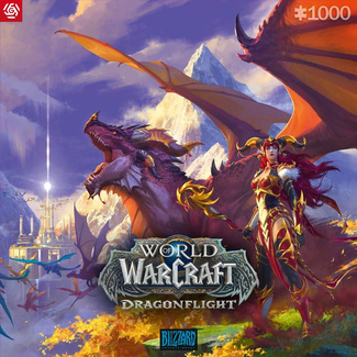 World of Warcraft Gaming Puzzle Dragonflight Alexstrasza (1000 pieces)
