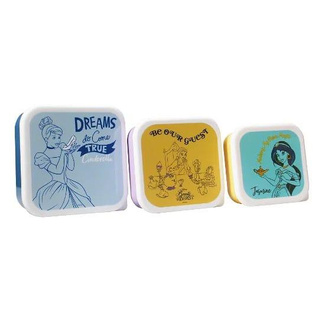 Princess Colour Pop Snack Box Set of 3