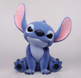 Stitch The Movie Figural Bank Stitch The Movie (with special Flocking) 20 cm