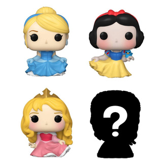 Disney Princesses Bitty Funko POP! figurka 4-Pack Cinderella 2,5 cm