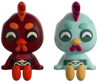 Super Animal Royale Vinyl Figures Bwoking Dead Monitor Buddiez 7 cm