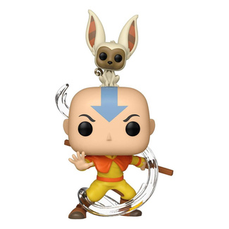 Avatar The Last Airbender Funko POP! Animation figurka Aang w/ Momo 9 cm