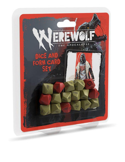 The Apocalypse 5th Edition RPG Dice and Form Card set
