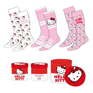 Sanrio Socks 3-Pack Hello Kitty 36-43