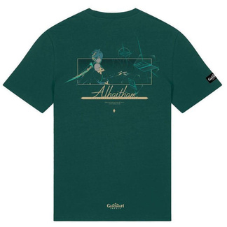 Genshin Impact T-Shirt Alhaitham Green Size XL