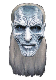 Game of Thrones Latex Mask White Walker