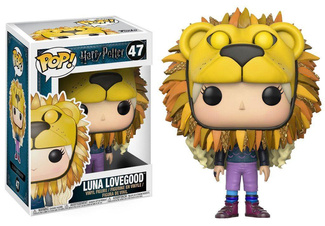 Harry Potter Funko POP! Movies figurka Luna Lovegood with Lion Head 9 cm