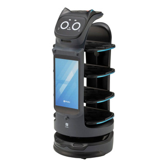 Pudu Robotics Plastic Model Kit Bellabot Black Ver. 11 cm