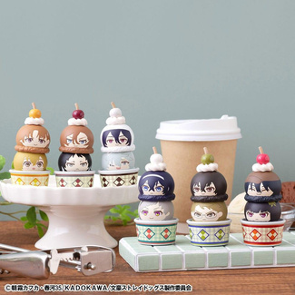 Bungo Stray Dogs Tsumichen Stack up & Change Trading Figure 6-Pack 8 cm (with gift)