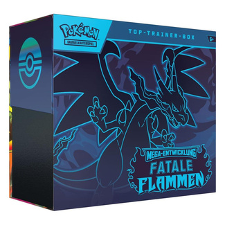 Pokémon ME02 Fatale Flammen Top Trainer Box *German Version*