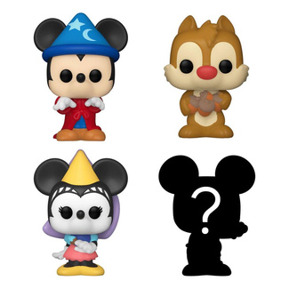 Disney Bitty Funko POP! figurka 4-Pack Sorcerer Mickey 2,5 cm
