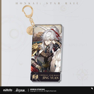Star Rail Character Acrylic Keychain Jing Yuan 9 cm