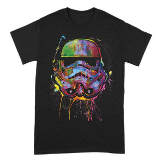 Star Wars T-Shirt Paint Splats Helmet