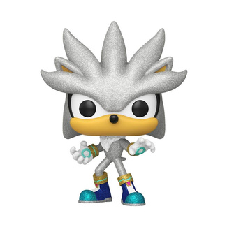 Sonic The Hedgehog POP! Games Vinyl Figure Silver The Hedgehog (FL) 9 cm