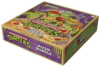 Magic the Gathering Teenage Mutant Ninja Turtles Pizza Bundle english
