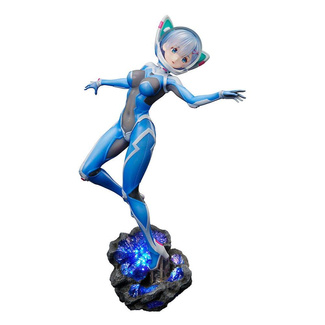 Zero Starting Life in Another World PVC Statue 1/7 Rem A×A SF Space Suit 26 cm