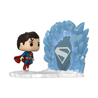 Superman (2025) POP Moments figurka Superman and Fortress of Solitude 9 cm
