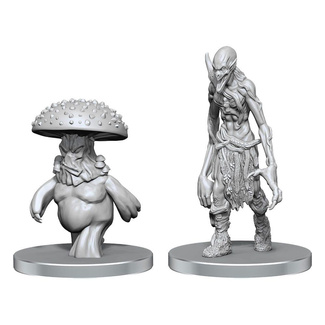 Pathfinder Deep Cuts Unpainted Miniatures Myceloid & Grimstalker