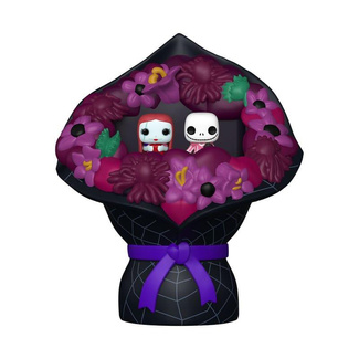 The Nightmare Before Christmas Bitty Funko POP! Bouquet figurka 2-Pack Sally & Jack Skellington (Valentine) 4 cm