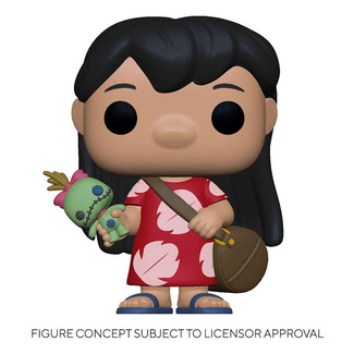 Lilo & Stitch Funko POP! Disney figurka Lilo w/Scrump 9 cm