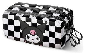 Sanrio Fan Trick Pencil case 2.2 Kuromi Black & White