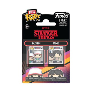 Stranger Things Bitty Funko POP! figurka 2-Pack Dustin & Mike 2,5 cm