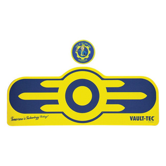 Fallout Desk Pad & Coaster Set Vault-Tec