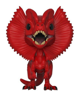 Jurassic Park POP! Movies Vinyl Figure Dilophosaurus (Rd) Exclusive 9 cm