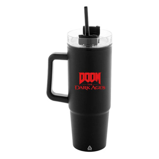 Doom The Dark Ages Insulated Mug with Straw Shield 1180 ml