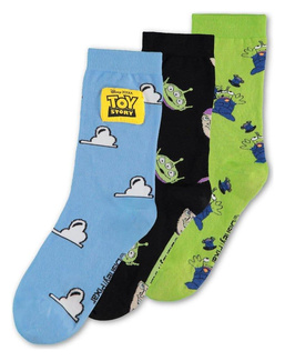 Toy Story 5 Socks 3-Pack Crew 39-42