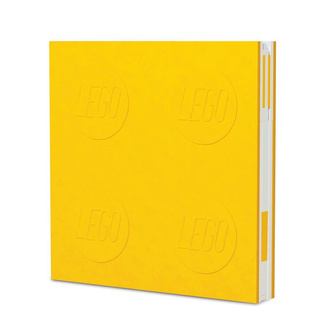 LEGO Notebook with Pen Yellow