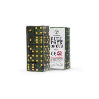 Q Workshop Dice Set Full Pack D6 Green (20)
