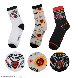 Hellfire Club Set of 3 Socks