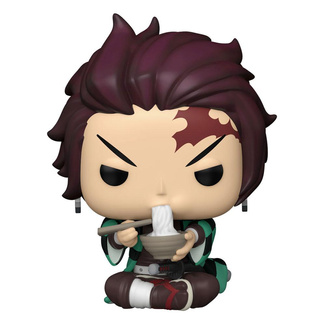 Demon Slayer POP! Animation Vinyl Figure Tanjiro w/Noodles 9 cm
