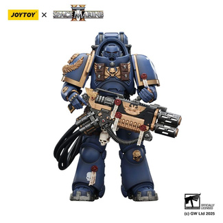 Space Marine 2 Action Figure Ultramarines Heavy Artificer Armor with Relic Multi-Melta 13 cm