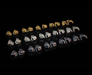 Necronominus Action Figure Accessory Knights of Earthyron Hands Pack