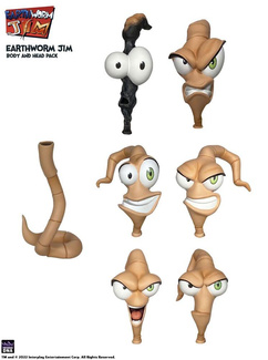 Worm Body & Jim Heads