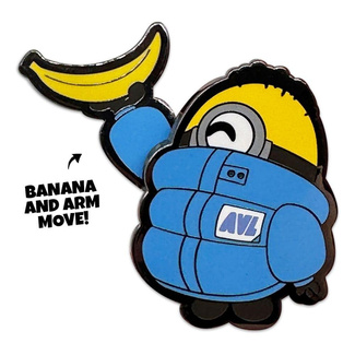 Despicable Me Pin Badge Banana Minion 5 cm