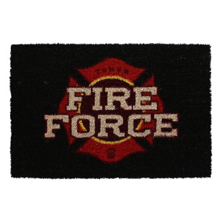 Fire Force Doormat Logo Red 40 x 60 cm