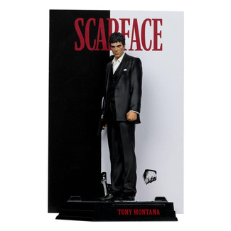 Scarface Movie Maniacs PVC Statue Tony Montana 17 cm