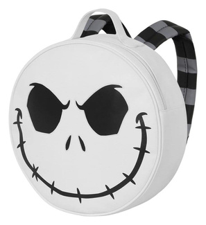 Nightmare before Christmas Round Shoulder Backpack Bone