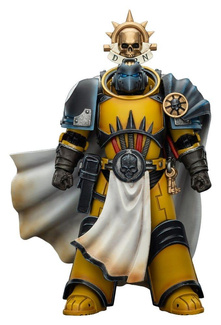Warhammer Imperial Fists Action Figure Librarian Consulwith Force Axe and Bolt Pistol 12 cm