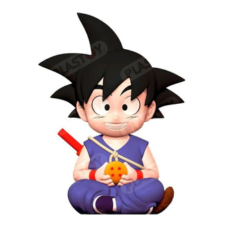 Dragon Ball Money Box Kid Goku blue 17 cm