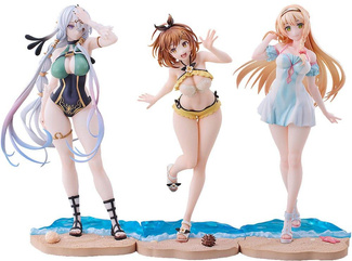 Ever Darkness & the Secret Hideout PVC Statues 3-Pack 1/7 Ryza, Klaudia, Lila