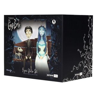 Corpse Bride Gift Set figure & Keyring Victor & Emily