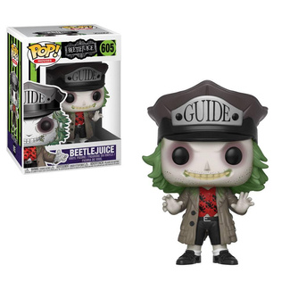 Beetlejuice Funko POP! Horror figurka Beetlejuice Guide Hat 9 cm
