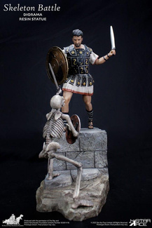 Ray Harryhausen Diorama 1/8 Skeleton Battle Scene 30 cm