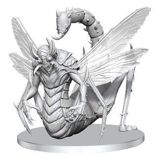 Pathfinder Deep Cuts Unpainted Miniature Derakni (Locust Demon)