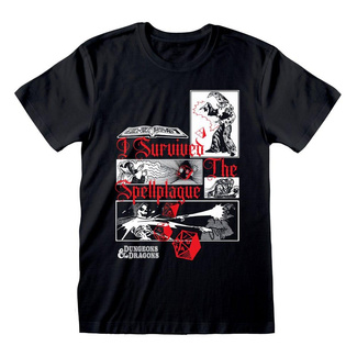 Dungeons & Dragons T-Shirt I Survived The Spellplague Size XL