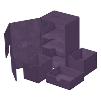 Ultimate Guard Twin Flip'n'Tray 160+ Xenoskin - Purple